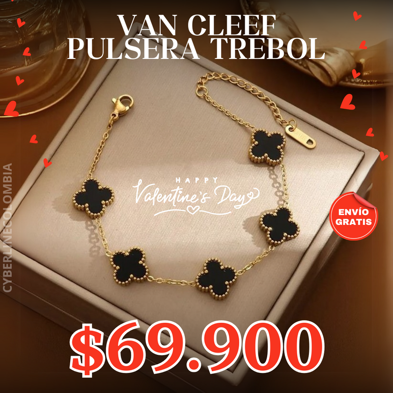 PULSERA TREBOL VAN CLEEF®+ CAJA DE REGALO