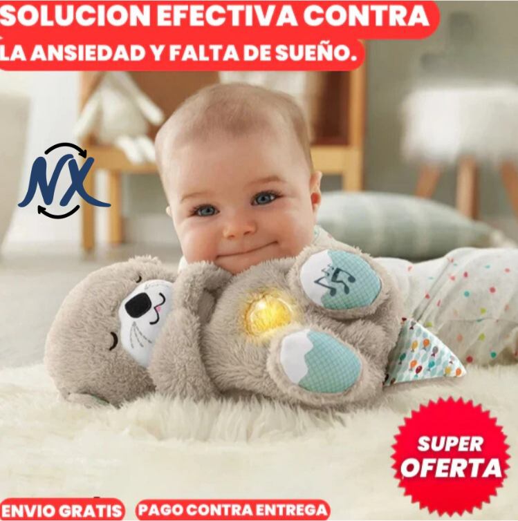 Peluche Nutria Anti-Estrés Con Efecto Tranquilizante